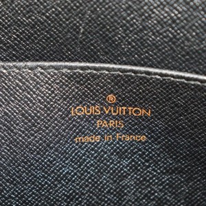 Louis Vuitton Black Epi Leather Noir Pochette Homme Clutch  Bag 859116