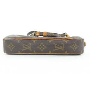 Louis Vuitton Monogram Pochette Marly Bandouliere Crossbody Bag  131lvs24