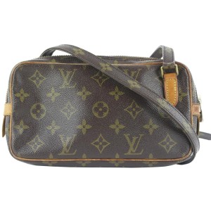 Louis Vuitton Monogram Pochette Marly Bandouliere Crossbody Bag 550lvs310