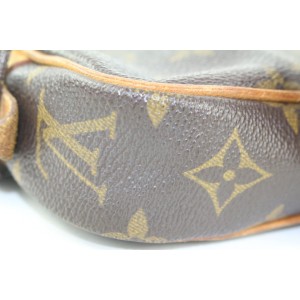 Louis Vuitton Monogram Pochette Marly Bandouliere Crossbody Bag 659lvs317