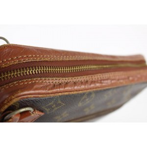 Louis Vuitton Monogram Pochette Dragonne Wristlet Bag 22lvs1215