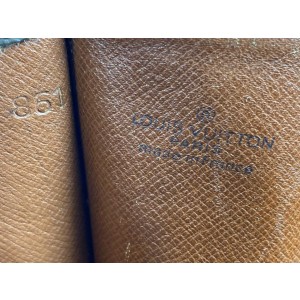 Louis Vuitton Documents Business Document Brown Monogram Clutch 8LV61