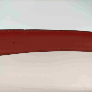 Louis Vuitton Red Epi Leather Ceinture Belt 860344