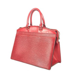 Louis Vuitton Red Epi Leather Riviera Handbag