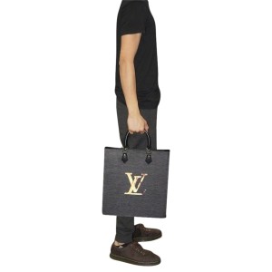Louis Vuitton Sac Plat Fusion Fire Led Elvlm19 Black Leather
