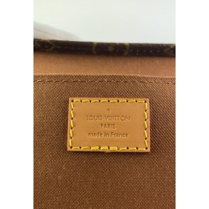 Louis Vuitton Mini Monogram Nano Petit Sac Plat with Strap Mini Bandouliere 861610
