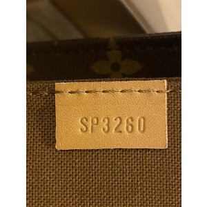 Louis Vuitton Monogram Nano Petit Sac Plat with Strap Mini Bandouliere 861805