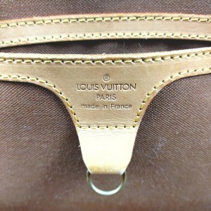 Louis Vuitton Monogram Ellipse Sac Shopping GM Zip Tote Shell Bowler 862343