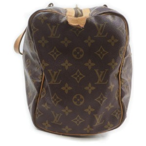 Louis Vuitton, Bags, Louis Vuitton Lv Boston Bag Sac Souple 35 Brown  Monogram