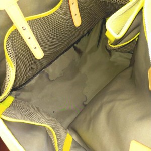 Louis Vuitton Lime Damier Geant Southern Cross Sac Sport Duffle Luggage Bag 861734