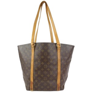 Louis Vuitton Monogram Sac Shopping Tote Bag 6LV1022