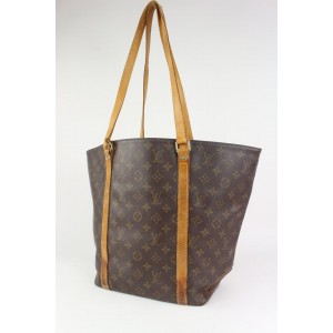 Louis Vuitton Monogram Sac Shopping Tote Bag 6LV1022