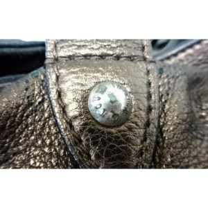 Louis Vuitton Metallic Bronze Mordore Monogram Mahina Leather XL Shoulder Bag 860878