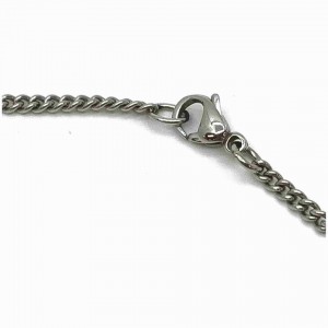 Louis Vuitton Dog Tag Necklace Pendant Champs-Elysees 860638