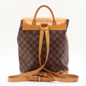 Louis Vuitton Damier Ebene Centenaire Arlequin Backpack Soho Bag  862751