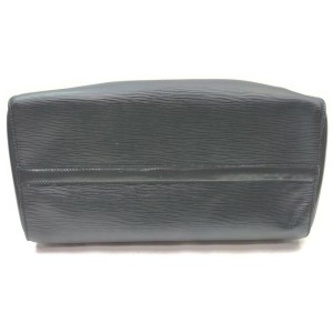 Louis Vuitton Black Epi Leather Speedy 35 Boston GM Bag  862239