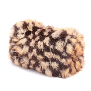 Louis Vuitton Fox Fur Damier Clair-Obscur Speedy 862403