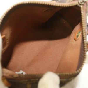 Louis Vuitton Speedy Nano Hl with Strap Bandouliere Mini Tiny 872913 Brown  Coated Canvas Shoulder Bag, Louis Vuitton