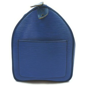 LOUIS VUITTON Epi Speedy 30 Hand Bag Toledo Blue LV VI1923