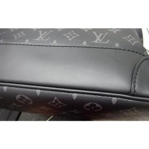 Louis Vuitton Rare Limited Black Monogram Eclipse Steamer Backpack  860897