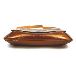 Louis Vuitton Bronze Monogram Vernis Copper Thompson Street Flap Shoulder Bag 862224