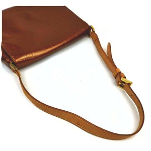 Louis Vuitton Bronze Monogram Vernis Copper Thompson Street Flap Shoulder Bag 862224