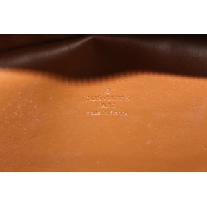 Louis Vuitton Brown Monogram Vernis Copper Bronze Tompkins Square Bag  862136