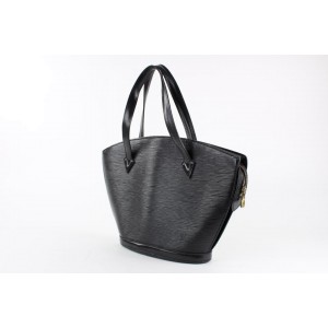 Louis Vuitton Black Saint Jacques Zip Tote Bag 2lvs1228