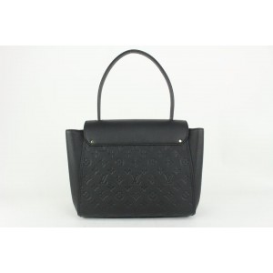Louis Vuitton Black Monogram Empreinte Leather Noir Trocadero Tote bag 204lv84