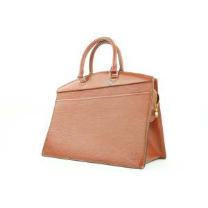 Louis Vuitton Brown Epi Leather Riviera Vanity Tote Bag 862842
