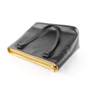 Louis Vuitton Black Monogram Vernis Matte Houston Tote bag 514lvs68