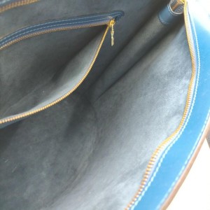 Louis Vuitton Blue Epi Leather Saint Jacques Zip Tote Bag 862716