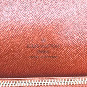 Louis Vuitton Damier Ebene Tribeca Carre Flap Bag 861318