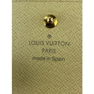 Louis Vuitton Damier Azur Compact Snap Wallet 44LVa1117