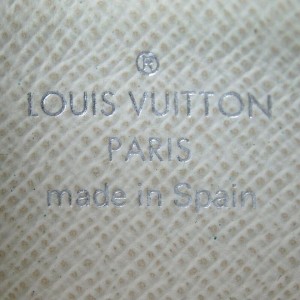 LOUIS VUITTON Pochette Cles Epi Key Pouch White Ivory Keychain 872399