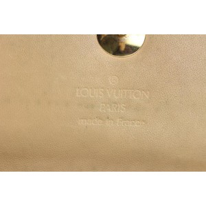 Louis Vuitton White Monogram Multicolor Blanc Sarah Wallet Porte Tresor 792lvs46