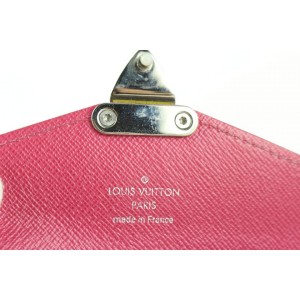 Louis Vuitton Pivoine Epi Leather Tribal Sarah Wallet Long Flap 5lvs421