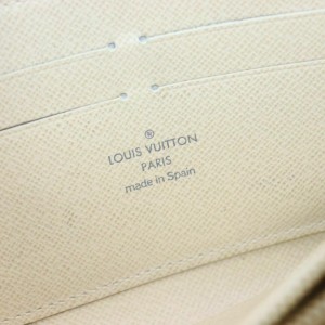 Louis Vuitton Damier Azur Zippy Wallet Long Zip Around 860959