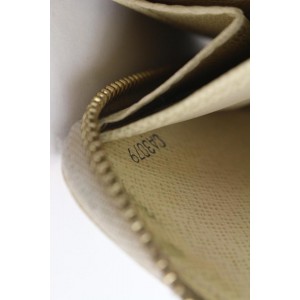 Louis Vuitton Damier Azur Zippy Wallet Zip Around 4lvs17