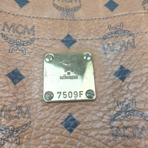 MCM Coganc Monogram Visetos Shopper Tote Bag 863068