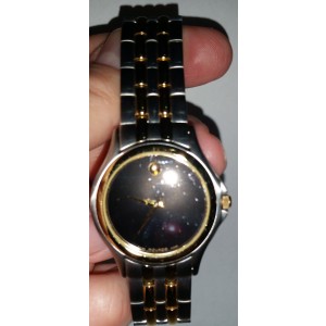 Movado 81-E4-0863 Stainless Steel & Yellow Gold 37mm Watch