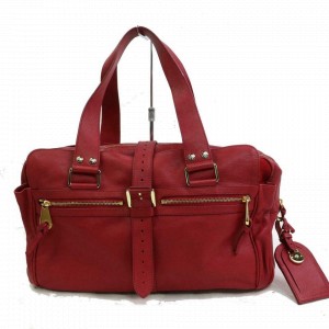 Mulberry Red Leather Mabel 871392