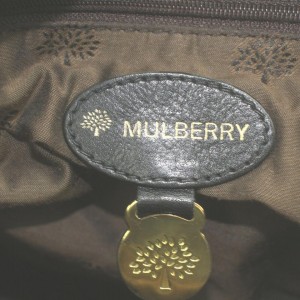 Mulberry Black Leather Roxanne Shoulder Bag 861583