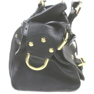 Mulberry Black Leather Roxanne Shoulder Bag 861583