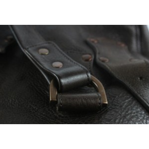 Mulberry Dark Brown Leather Roxanne Satchel 9ml1101
