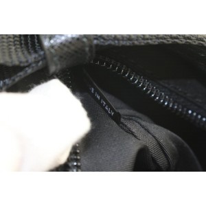 Prada Black Nylon Tessuto Messenger Crossbody Bag 154PR430