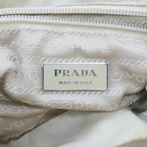 Prada  Beige Twin Pocket Backpack 860985
