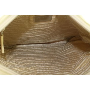 Prada Beige Tessuto Nylon Hobo Bag 3pr421