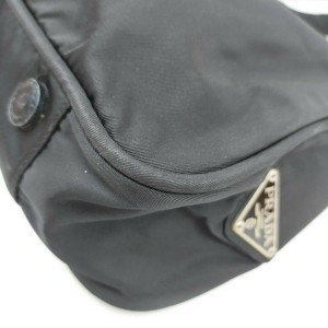 Prada Black Nylon Tessuto Hobo Bag  863364