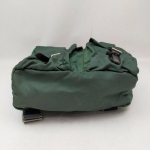 Prada Green Tessuto Nylon Twin Pocket Backpack  863285
